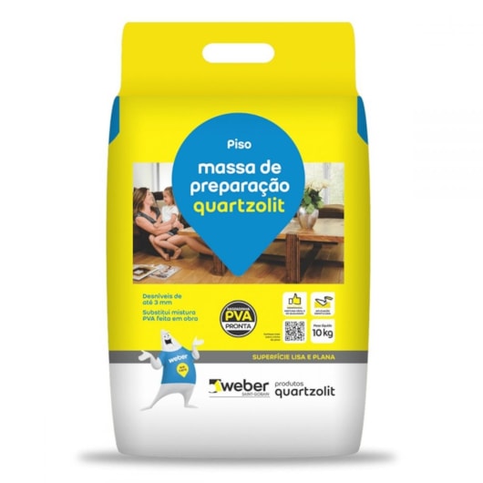 Massa De Preparação 10kg Cinza Quartzolit - Imagem principal - 0fbcbda4-2dea-4441-944a-a18b7d0d2808