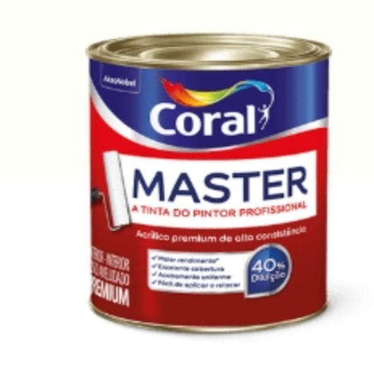 Master Branco Coral 0,9 L - Imagem principal - 59111e2a-f01c-4d32-8c8b-7069a8e2b227