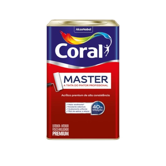 Master Tubarão Branco Coral 18 L - Imagem principal - 013324e6-3ef0-46b9-93d8-a32b3219380d