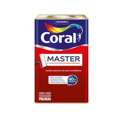 Master Tubarão Branco Coral 18 L
