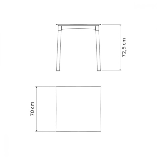 Mesa Diana Tramontina - Imagem principal - d867d7b4-2706-483e-b642-e76b50b3298e