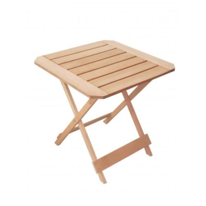 Mesa Dobravel Lyptus Metalnew 72x72cm
