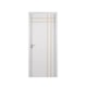 MGM KIT PORTA MELAMÍNICA  DECORATIVA MANTIQUEIRA ABERTURA DIREITA 215X94X10CM BRANCO - 089f3111-d135-472a-82f7-a1dcab6602b3