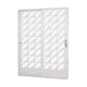 MGM PORTA DE CORRER MINAS SUL ABERTURA ESQUERDA 2F DIV QUADRICULADO VIDRO LISO 215X160X12CM AÇO BRANCO - a9882330-e1b9-4120-ac81-974ea77ec1f3