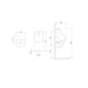 Mictório Com Entrada Superior Rimless Proton Square Matte Black Roca - 273c4ae0-af20-4c42-b322-6db3750e3672