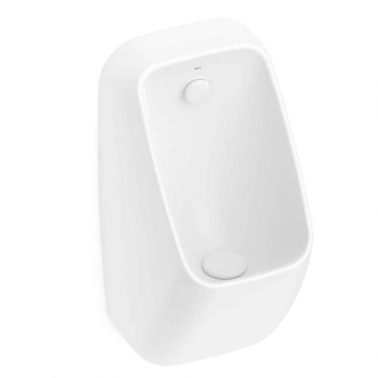 Mictório Com Entrada Traseira Proton Square Branco Matte Roca - Imagem principal - bf3a8643-26c2-47cb-ac5d-ec1b0456e43d