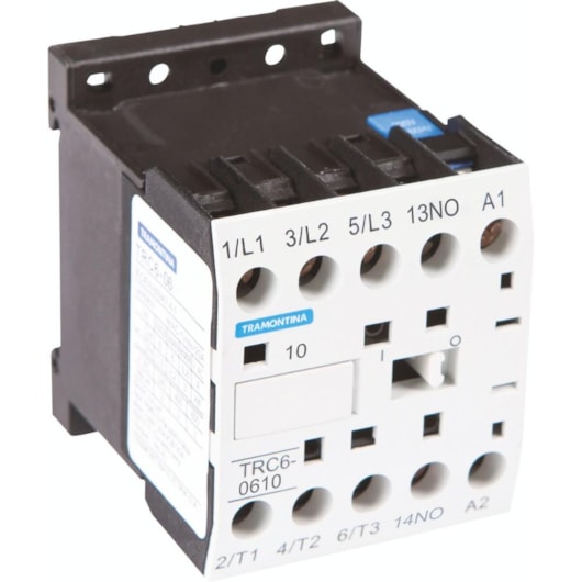 Mini Contator Tripolar TRC6-0610 6 A 220V Tramontina - Imagem principal - b58bb60d-9e3a-4221-ae92-9b20228152a1