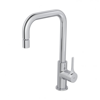 Misturador Bica Alta Para Cozinha De Mesa Cromado Deca