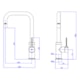 Misturador Bica Alta Para Cozinha De Mesa Cromado Deca - 0e6a9134-a19b-419e-937a-24d592701e4e