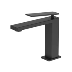 Misturador Bica Baixa Plate Black Matte Lexxa