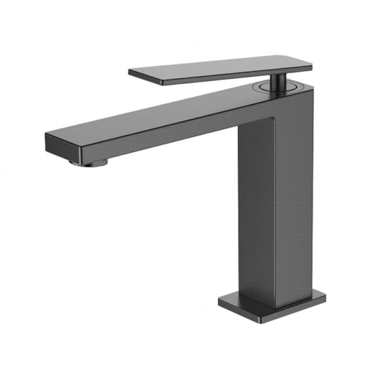 Misturador Bica Baixa Plate Grafite Lexxa - Imagem principal - be78eb5d-8833-45fa-a44a-ce57fc156320