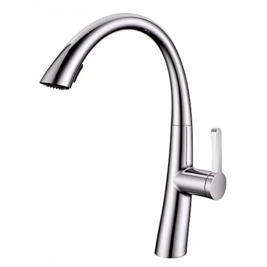 Misturador Com Mangueira Retratil Elipt Cromado Lexxa - Imagem principal - 53d87570-caf5-4a67-9b25-a40291ee0a53