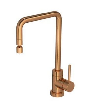 Misturador De Mesa Monocomando Para Cozinha Spin Red Gold Deca