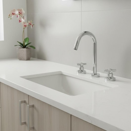 Misturador de Mesa p/Lavatório Bica Alta Cromado Romar - Imagem principal - 5f610bff-21d4-4b1e-aa6e-22f58c69e07f