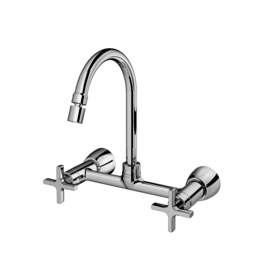 Misturador De Parede Para Cozinha 1/2 3/4 Nova Invicta Cromado Docol - Imagem principal - 1cd67ec9-a976-4122-945e-0431ec953e4c