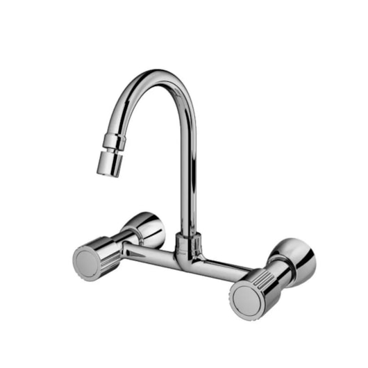 Misturador De Parede Para Cozinha 1/2 E 3/4 Nova Bella Cromado Docol - Imagem principal - f40e9620-1ae4-48f2-9e60-06e9da1015c9