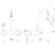 Misturador De Parede Para Cozinha Bica Média Fit Cromado Celite - 96df5634-ff33-48cf-be00-850a0e5c6933