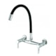 Misturador De Parede Para Cozinha Bica Móvel C36 3003 Atria Cromado/Preto Meber - fc764161-a428-45d0-b57b-615a295a3d23