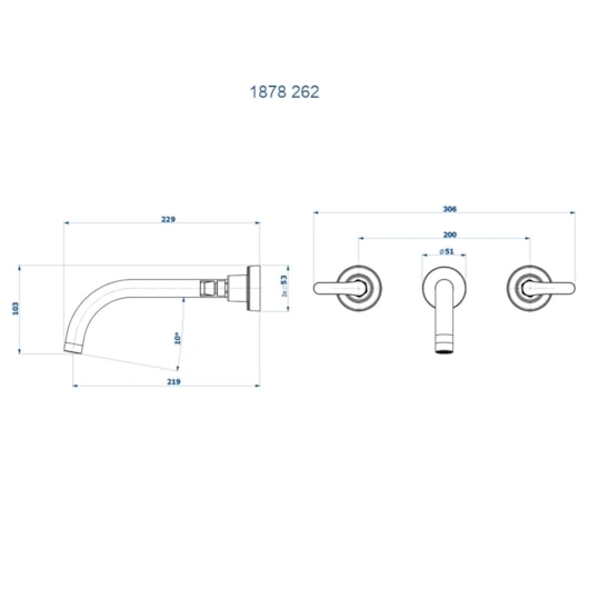 Misturador De Parede Para Lavatório Fani Tunis Clássica 2621878 1/2 Champanhe Fani - Imagem principal - 235473a4-6165-4cf1-a82b-90db6c661574