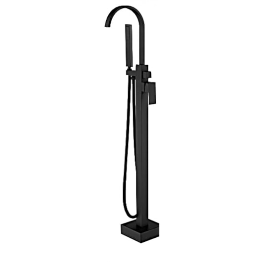 Misturador De Piso Dharma Black Quadrado Jacuzzi - Imagem principal - ecf8c76e-59e1-4bc8-835b-546c1d318c17