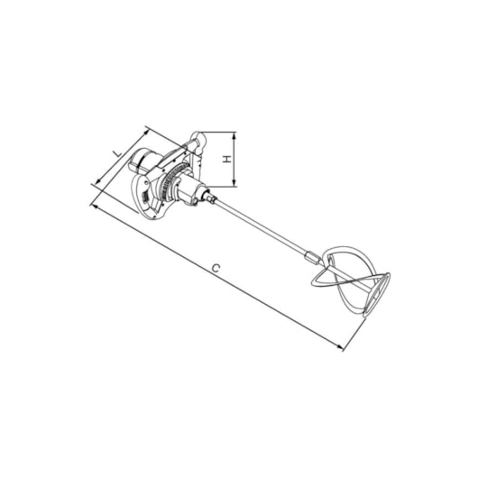 Misturador Elétrico Para Argamassa HM 120 220V Cortag - Imagem principal - c36c2e3b-a097-41d3-aff6-bfc7a1fb4845