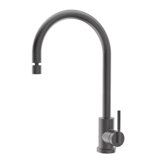 Misturador Monocomando Bica Direcionável Rotação 360º Grafite Lexxa - Imagem principal - 14b5c2c4-c27c-497f-a558-977745bdfd31