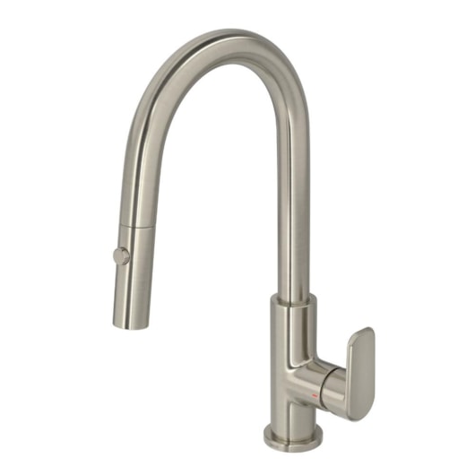 Misturador Monocomando De Cozinha Bica Móvel Level Flex Inox Deca - Imagem principal - f2f5c910-702a-47af-8bc1-a347e45437c9