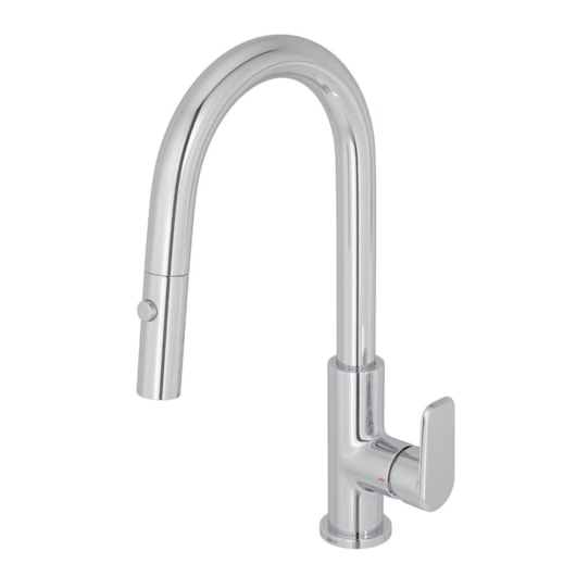 Misturador Monocomando De Mesa Bica Móvel Level Flex Cromado Deca - Imagem principal - 28d2f7cc-164c-42d9-af50-0301b8a86b72