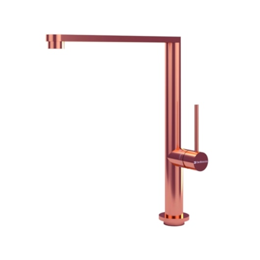 Misturador Monocomando De Mesa Para Cozinha Bica Alta 200 Rose Gold Debacco - Imagem principal - 40b6d6fd-b3b6-4f34-841a-628cfa6de8a7