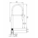 Misturador Monocomando De Mesa Para Cozinha Bica Alta Com Imã 175 Grey Debacco - 428768d4-41c6-4957-b837-9b91f5faf212