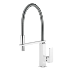 Misturador Monocomando De Mesa Para Cozinha Vogue Cromado 2267 C98 Lorenzetti