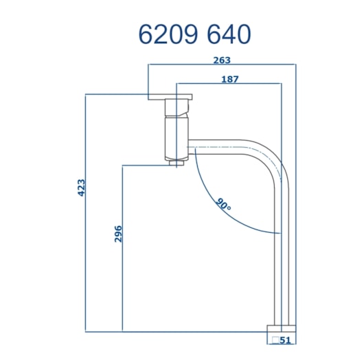 Misturador Monocomando De Mesa Para Lavatório Bica Alta 6209 Eros 640 Ouro Velho Fani - Imagem principal - f259bc5e-5900-400e-8cb0-00d1621afaa4