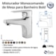 Misturador Monocomando De Mesa Para Lavatório Bica Baixa Bold 6875 BK370 Preto Fosco Fani - 2c230be4-00f5-4759-8cf0-96d7dbe1a5e9