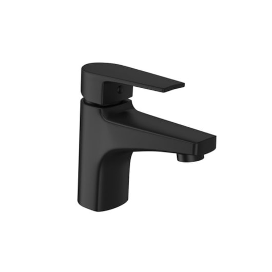 Misturador Monocomando De Mesa Para Lavatório Bica Baixa Level Black Matte Deca - Imagem principal - a17d4ca9-d9f2-47d6-8240-f52556e0a6d1