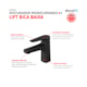 Misturador Monocomando De Mesa Para Lavatório Bica Baixa Lift Ônix Docol - bc2ee684-543d-4b8d-acbf-c3c5f4f02ca8