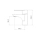 Misturador Monocomando de Mesa Para Lavatório Bica Baixa Minimal Advance 2875 78 Preto Matte Meber - bb222c5a-7b5f-4dd2-ac70-4b30546336c4
