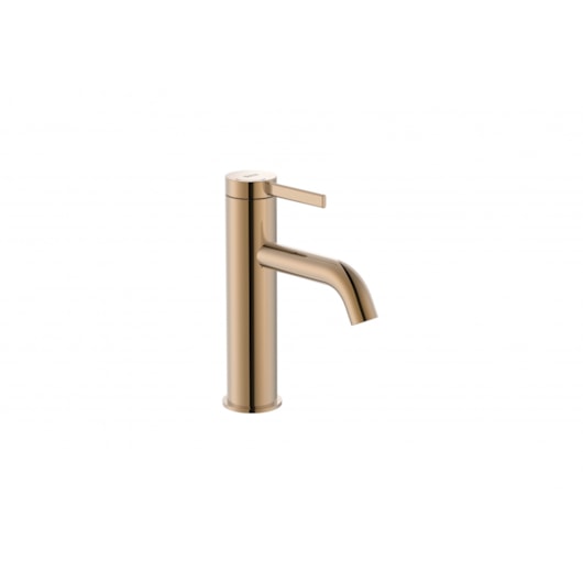 Misturador Monocomando de Mesa para Lavatório Bica Baixa Ona Rose Gold Roca - Imagem principal - ae6e4a36-ea20-4e3e-83d2-9ac762e1dbf3