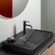 Misturador Monocomando de Mesa para Lavatório Bica Baixa Ona Titanium Black Roca - 0267f29e-fa0b-4fb0-b4a2-6b9895fb9e2d