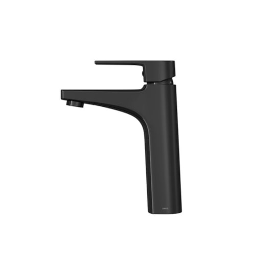 Misturador Monocomando De Mesa Para Lavatório Bica Média Level Black Noir Deca - Imagem principal - 526485b3-a193-4b34-8fe6-008e3ec8d44d