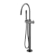 Misturador Monocomando De Piso para Banheira Com Ducha Manual Mix & Match Grafite Escovado Docol - 9742f3a4-7156-485f-a60f-6808be1d8e6d