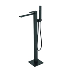 Misturador Monocomando de Piso Para Banheira de Imersão Black Matte Lexxa