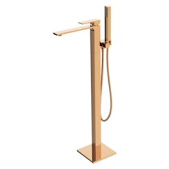 Misturador Monocomando de Piso Para Banheira de Imersão Rose Gold Lexxa