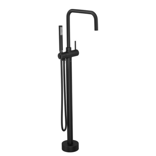 Misturador Monocomando De Piso Para Banheira Quadrado DecaYou Black Matte Deca - Imagem principal - 604b41af-b2c8-40d5-85dd-cc0baceebf3e