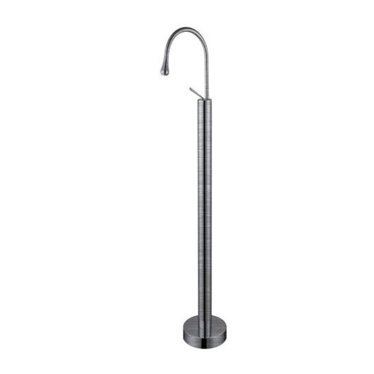 Misturador Monocomando De Piso Para Lavatório 4027 Aço Escovado Rubinettos - Imagem principal - c2b14355-7fc7-4b59-9d0e-a1a37e53b669