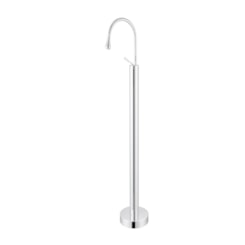 Misturador Monocomando De Piso Para Lavatório 4027 Branco Matte Rubinettos