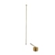 Misturador Monocomando De Teto Para Lavatório Rb5100 Dourado Escovado Rubinettos 167,5cm - d3231249-4304-4cbb-91e8-5674f6326624