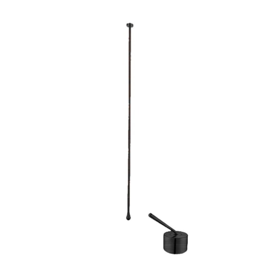 Misturador Monocomando De Teto Para Lavatório Rb5100 Ébano Matte Rubinettos 167,5cm - Imagem principal - 677b74b1-23e9-457c-9525-c9460ae571b8