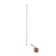 Misturador Monocomando De Teto Para Lavatório Rb5100 Rose Gold Escovado Rubinettos 167,5cm - 9d407e8a-ddeb-4dd3-8e52-1691130c62cf