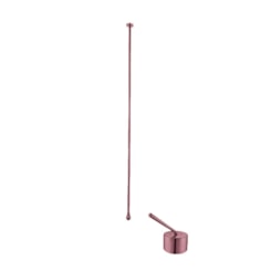 Misturador Monocomando De Teto Para Lavatório Rb5100 Rose Matte Rubinettos 167,5cm