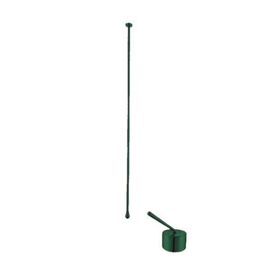 Misturador Monocomando De Teto Para Lavatório Rb5100 Verde Araucária Matte Rubinettos 167,5cm - Imagem principal - 547d6df6-4076-4028-a57f-bbb6c38faf61
